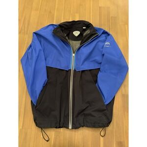 Callaway Golf X Series Mens Windbreaker Jacket Royal Blue Black Size L